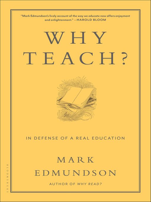 Cover image for Why Teach?